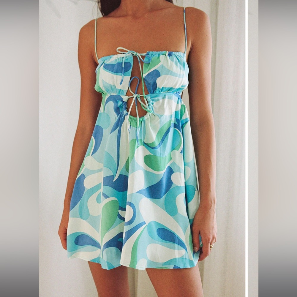 SABO Skirt Sadie mini dress 💙💚